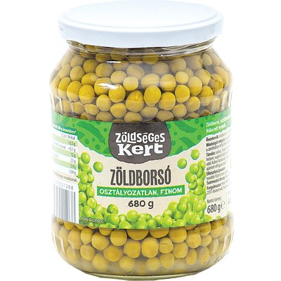 ZÖLDSÉGESKERT ZÖLDBORSÓ termékképe