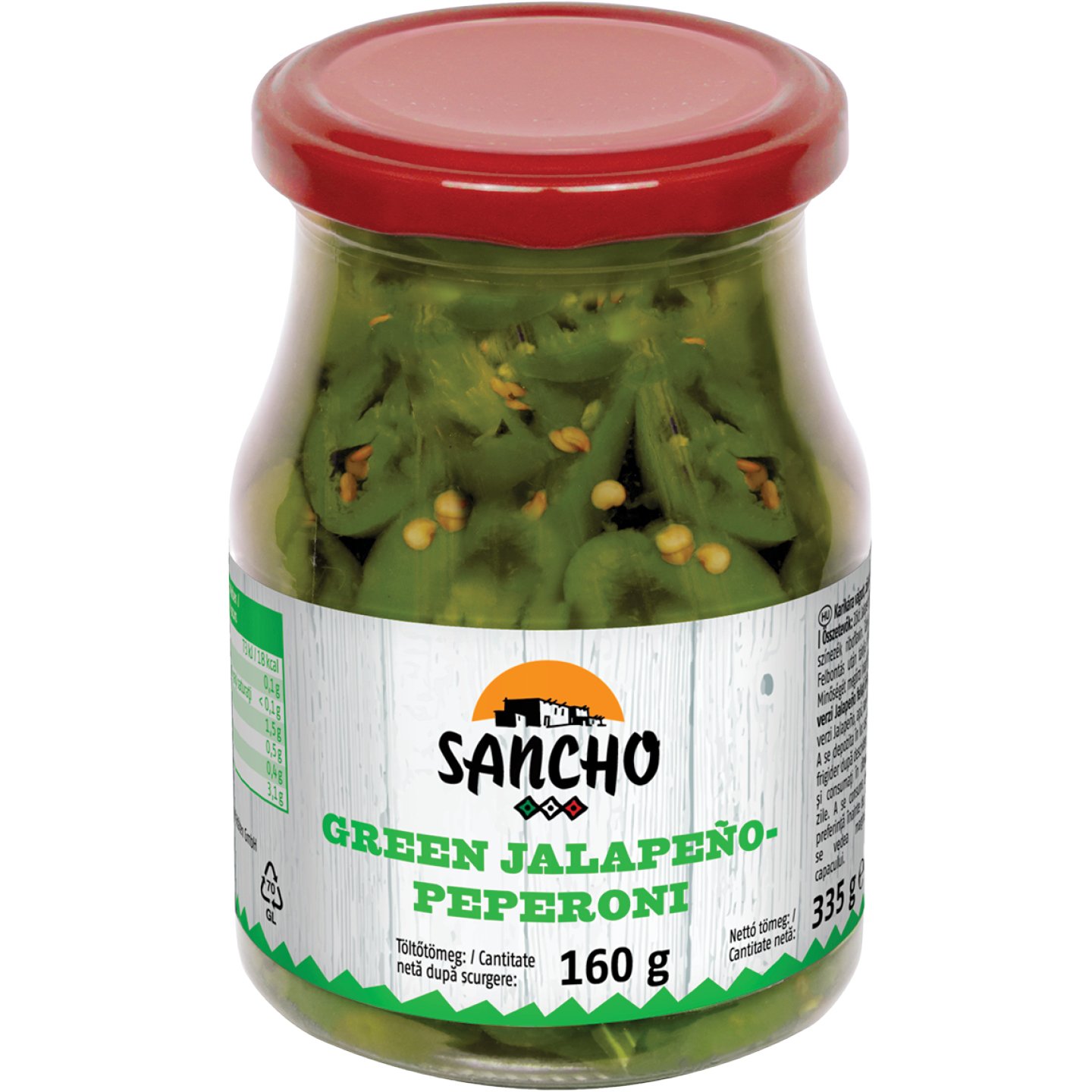 Sancho Szeletelt Jalapeno