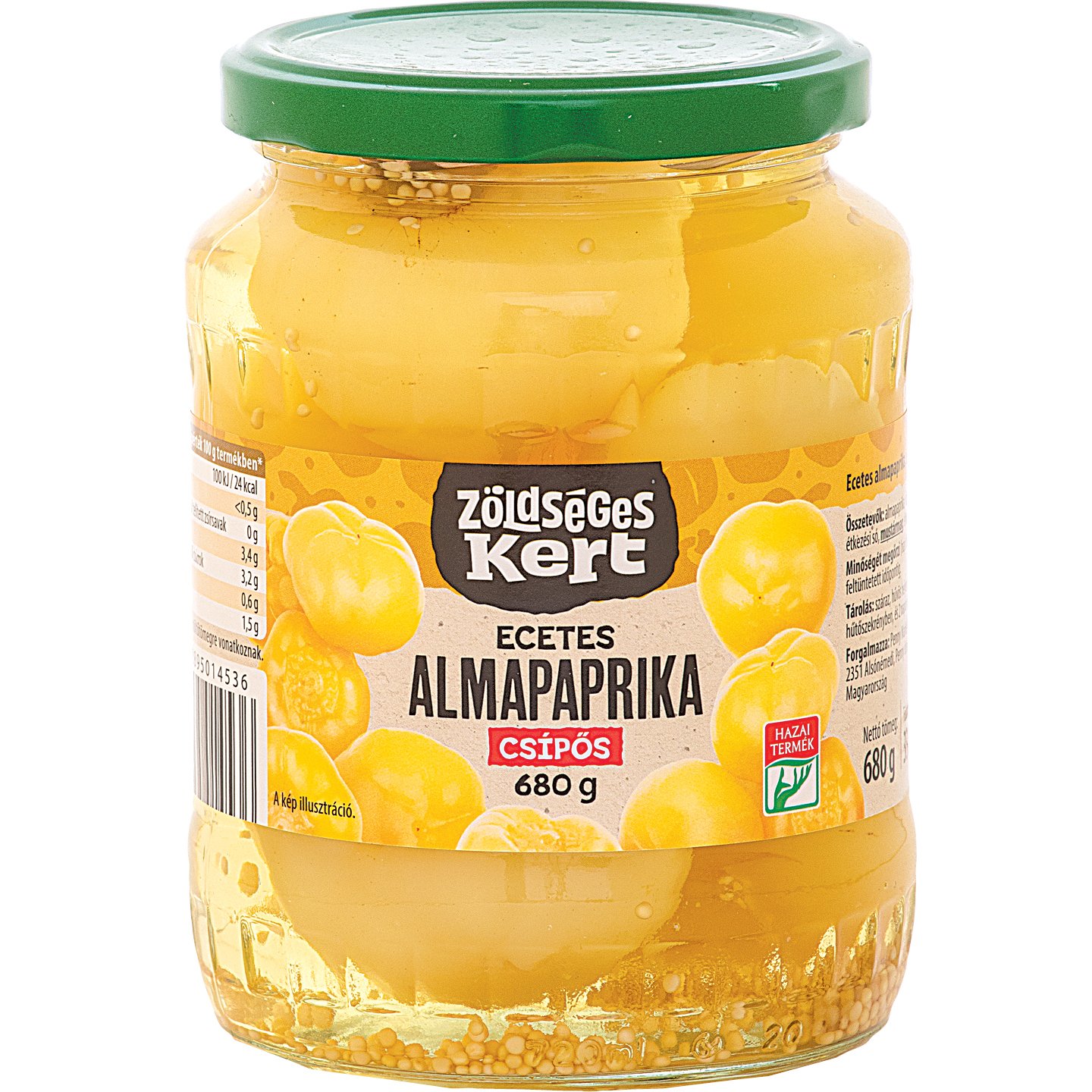 Zöldségeskert Ecetes Almapaprika