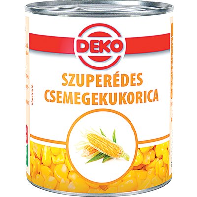 DEKO SZUPERÉDES CSEMEGEKUKORICA termékképe