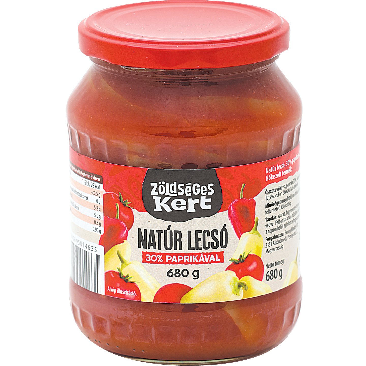 Zöldségeskert Natúr Lecsó