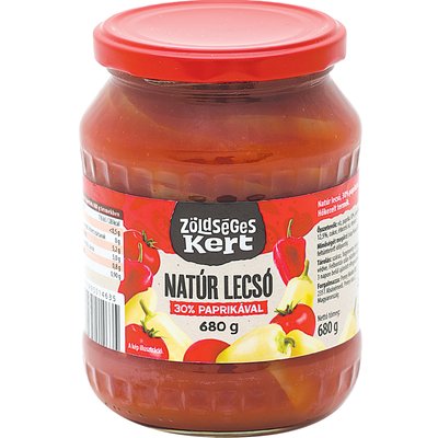 RETRO ZÖLDSÉGESKERT NATÚR LECSÓ termékképe