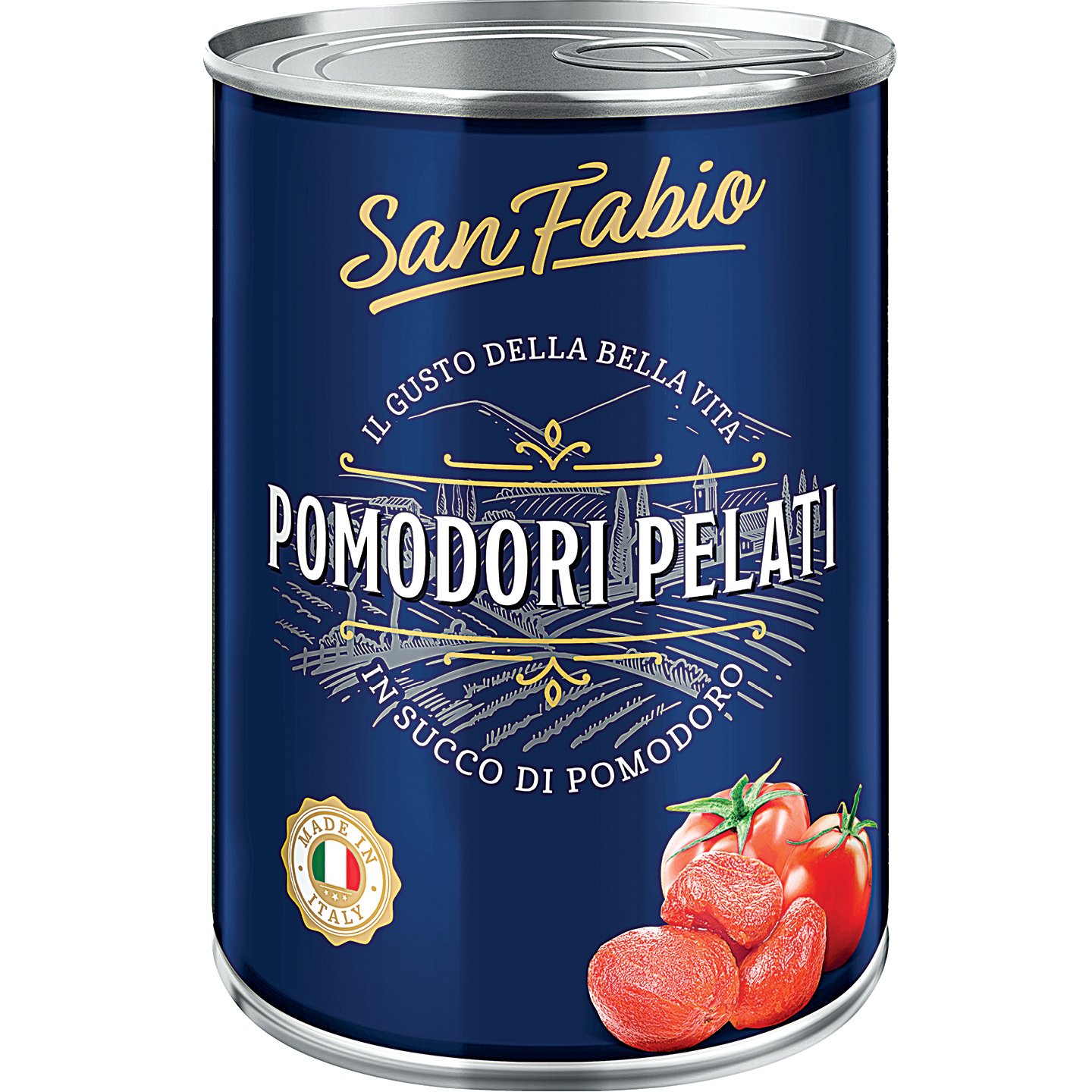 San Fabio Hámozott Paradicsom