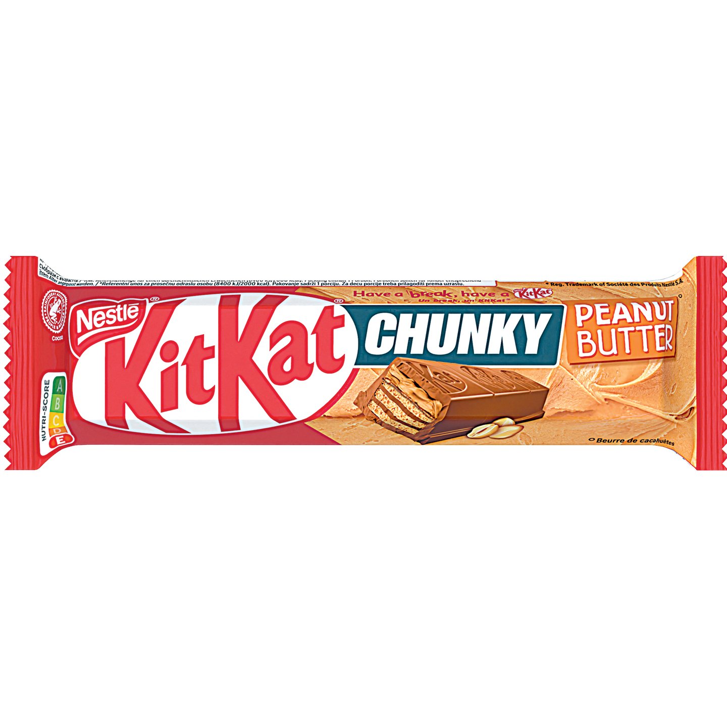 Kitkat Chunky Csokoládé Földimogyorós Krémmel