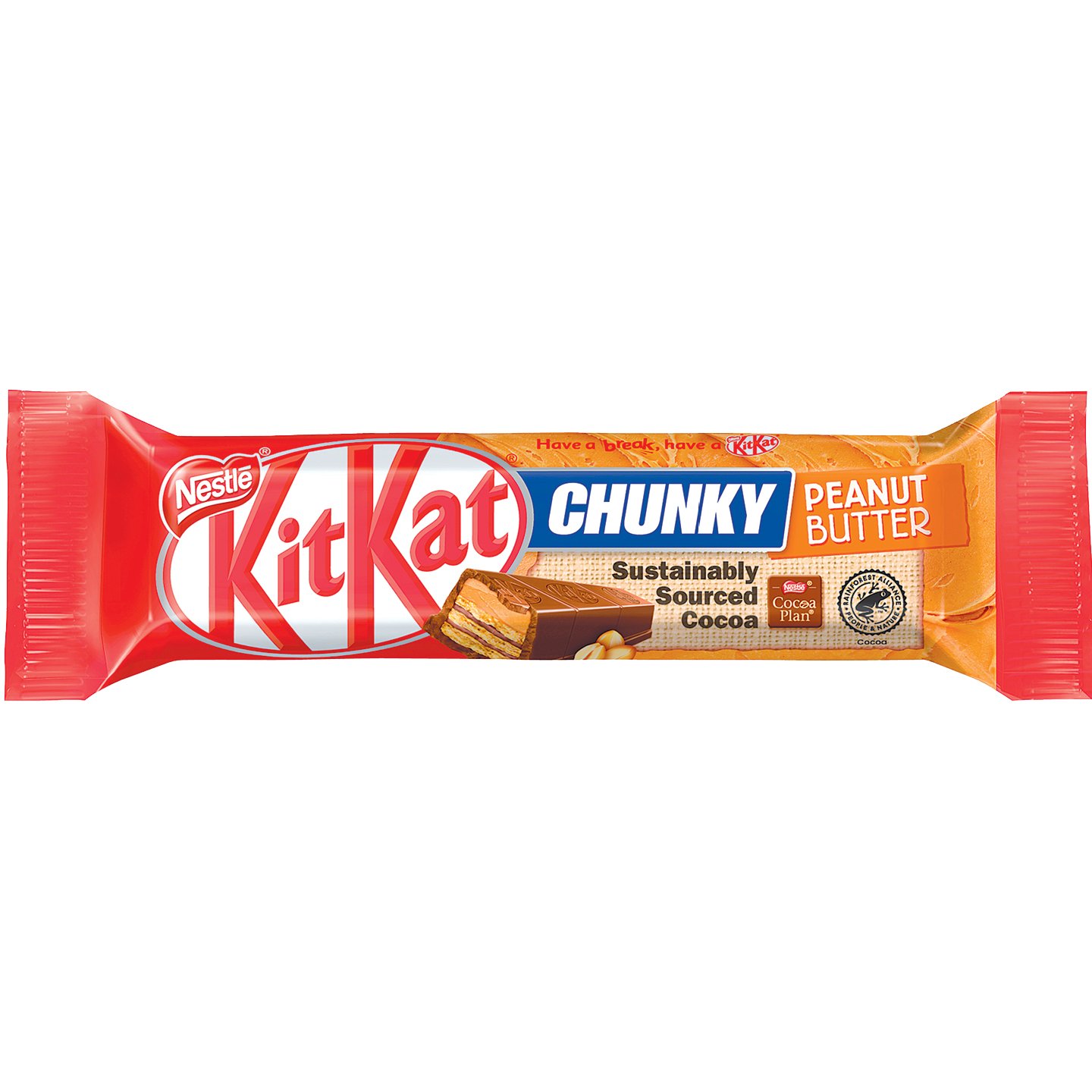 Kitkat Chunky Csokoládé Földimogyorós Krémmel