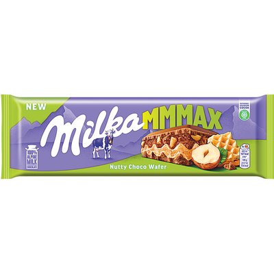 MILKA NUTTY CHOCO WAFER CSOKOLÁDÉ termékképe