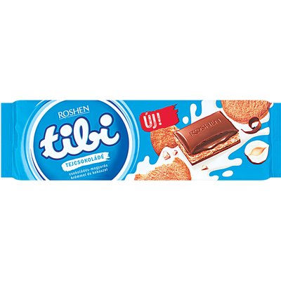 TIBI MOGYORÓ-KEKSZ ÍZŰ TEJCSOKOLÁDÉ termékképe