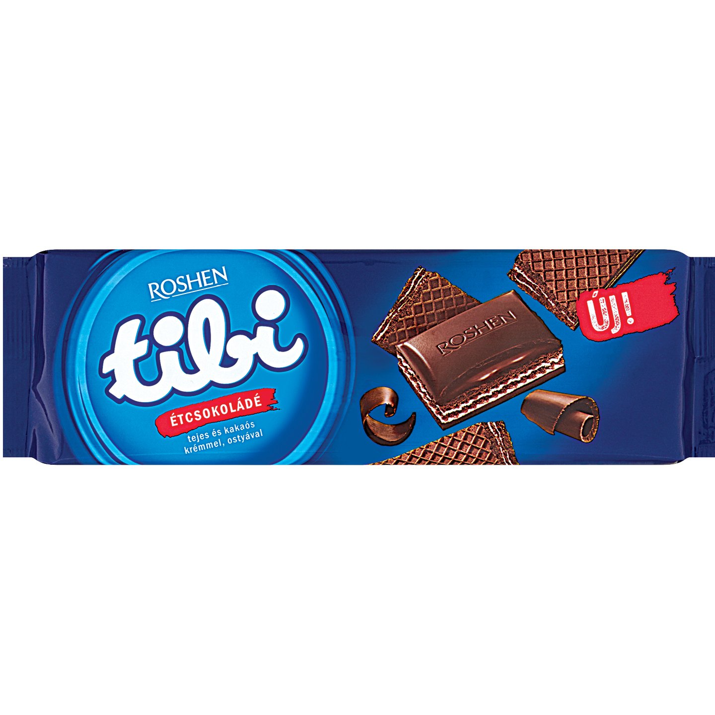 Tibi étcsokoládé Tejkrémmel és Ostyával