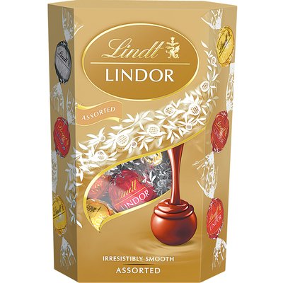 LINDT LINDOR ASSORTED PRALINÉ termékképe