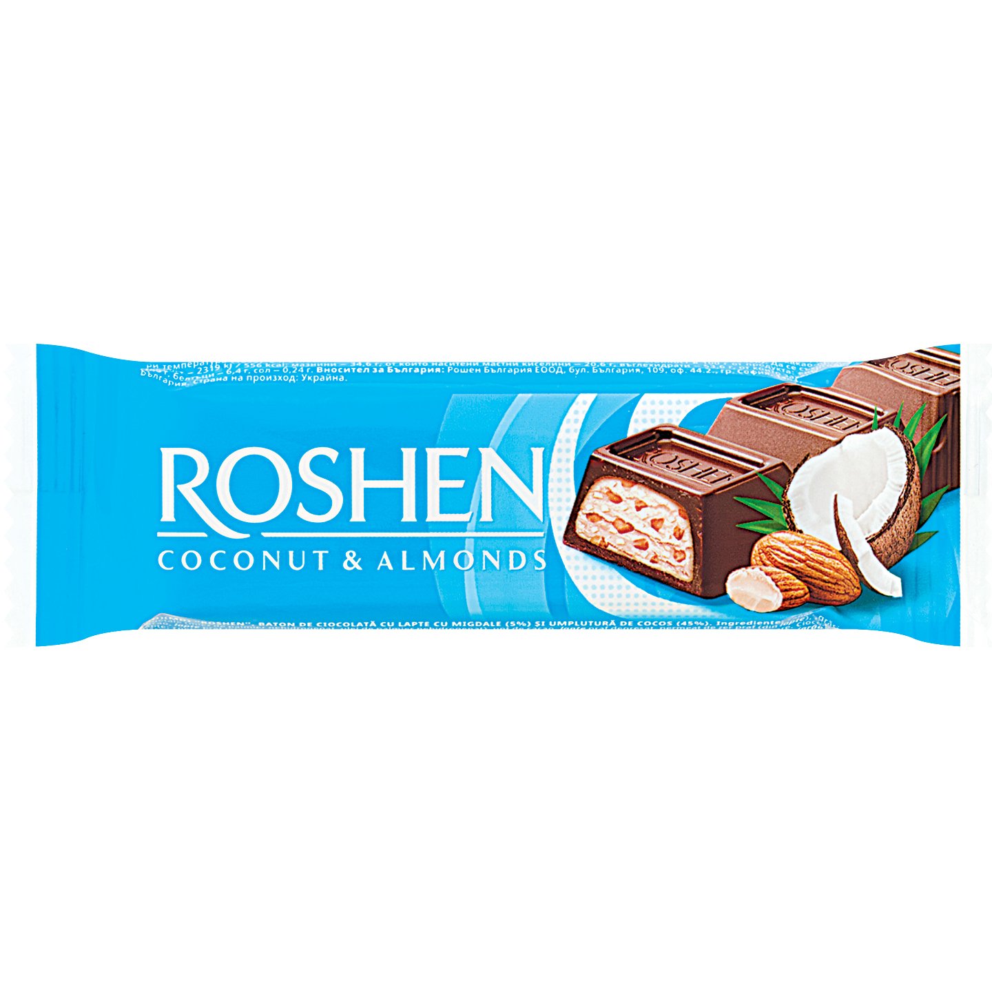 Kókuszos-mandulás Roshen Szelet