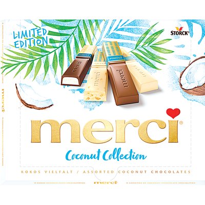 MERCI COCONUT COLLECTION CSOKOLÁDÉ DESSZERT termékképe