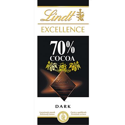 LINDT EXCELLENCE 70%-OS ÉTCSOKOLÁDÉ termékképe