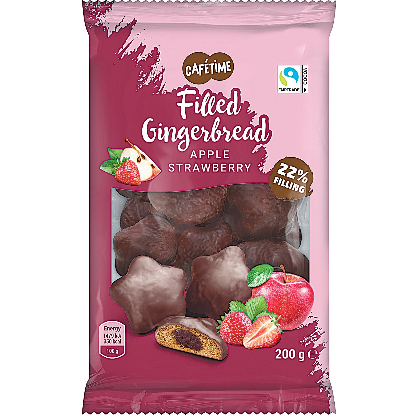 Cafétime Gyümölcsös Töltelékkel Töltött Puszedli