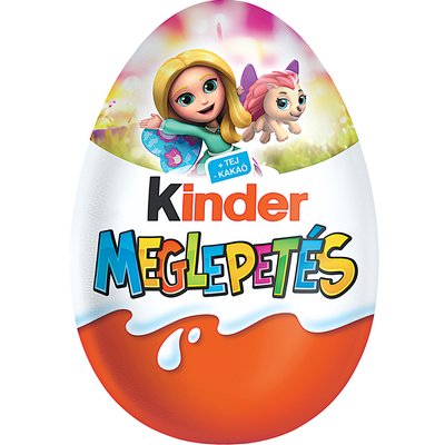 KINDER MEGLEPETÉS RÓZSASZÍN TOJÁS termékképe