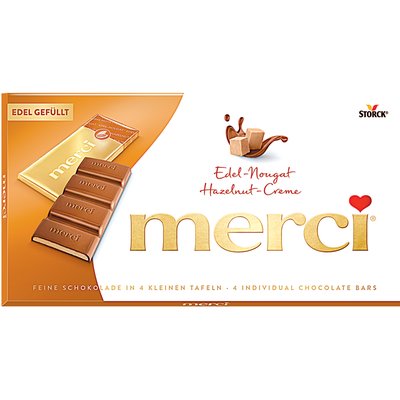 MERCI MOGYORÓKRÉMES CSOKOLÁDÉ termékképe