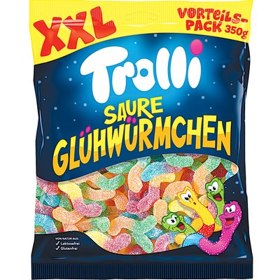 TROLLI SAVANYÚ KUKAC GUMICUKOR XXL termékképe