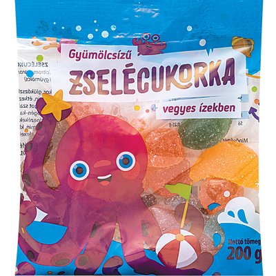 GYÜMÖLCSÍZŰ ZSELÉCUKORKA termékképe