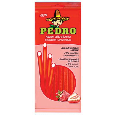 Image of PEDRO STRAWBERRY PENCILS GUMICUKOR