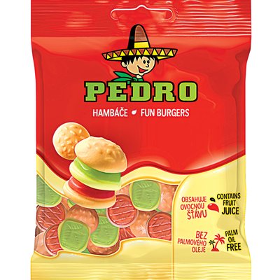 PEDRO FUN BURGERS GUMICUKOR termékképe