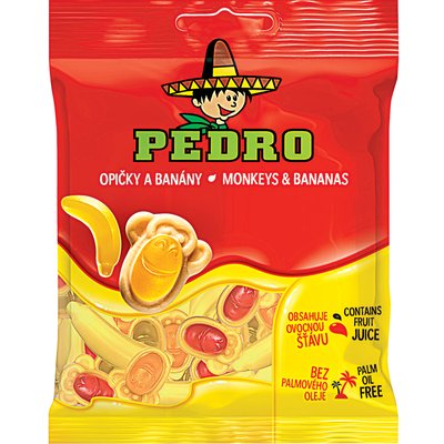 PEDRO MONKEYS AND BANANAS GUMICUKOR termékképe