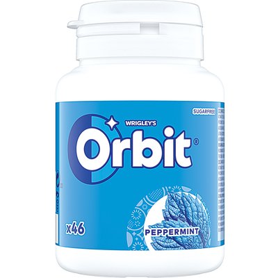 ***ORBIT PEPPERMINT BOTTLE 64G termékképe
