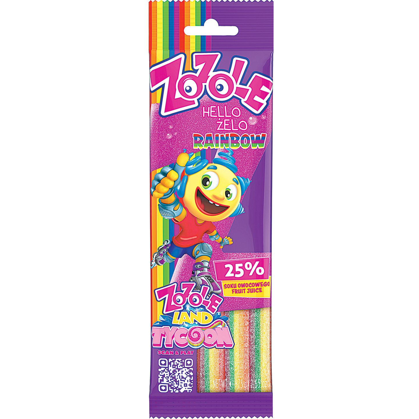 Zozole Rainbow Gumicukor