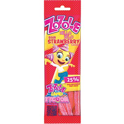 Image of ZOZOLE SOUR STRAWBERRY GUMICUKOR