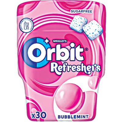Image of ORBIT BOTTLE BUBBLEMINT RÁGÓGUMI