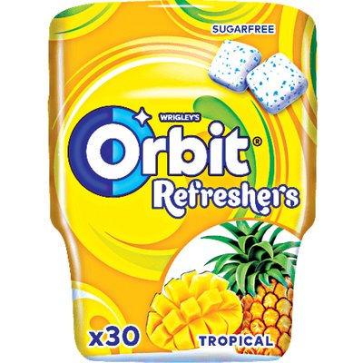 Image of ORBIT BOTTLE TROPICAL RÁGÓGUMI