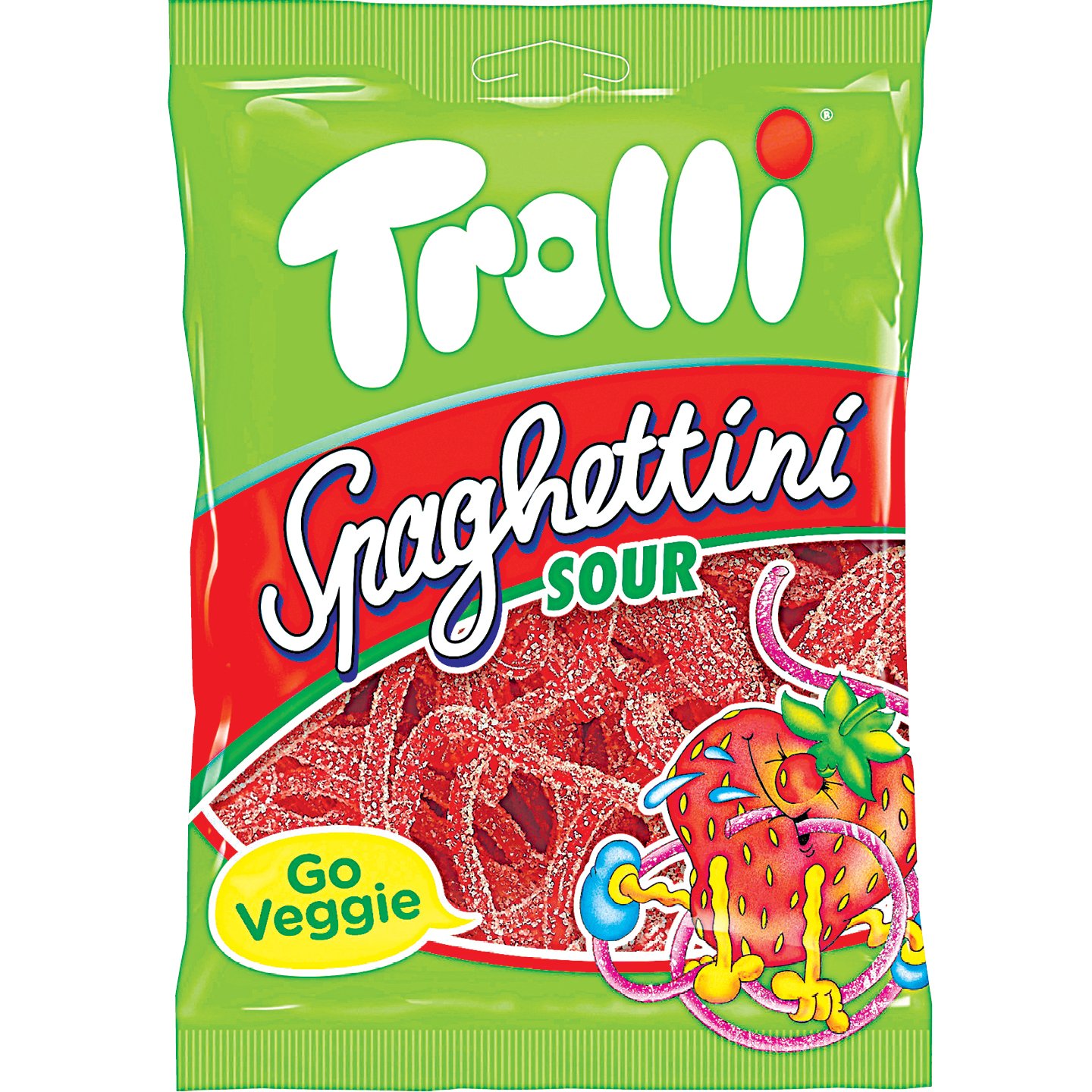 Trolli Spaghetti Epres Gumicukor