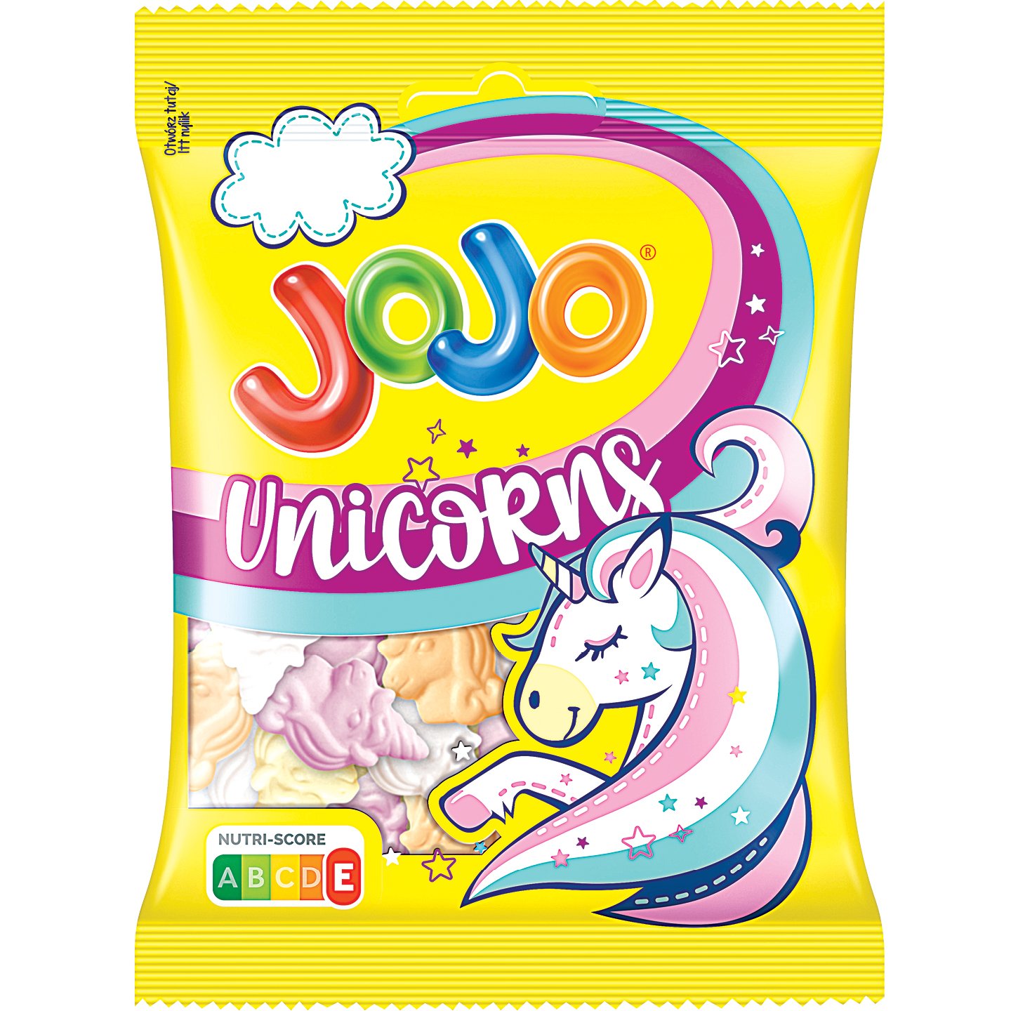 Jojo Unicorns Gumicukor