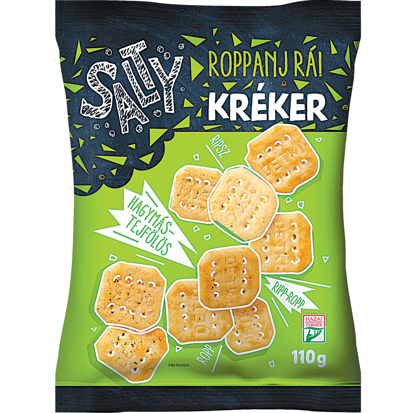 Salty Hagymás-tejfölös Kréker