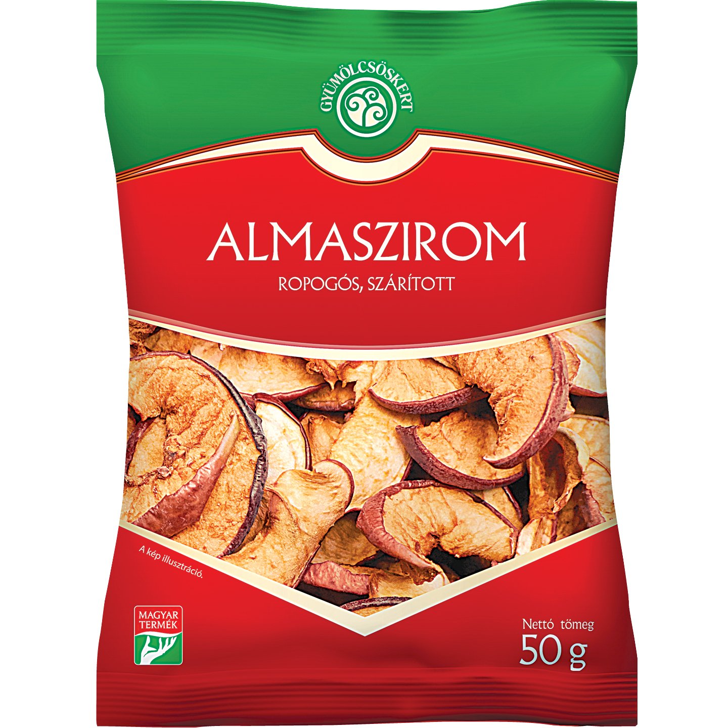 Gyümölcsöskert Almaszirom