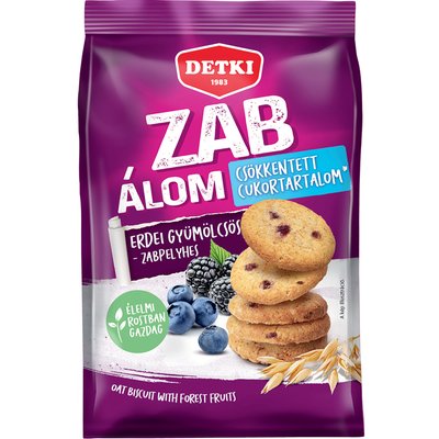 ZAB ÁLOM ERDEI GYÜMÖLCSÖS ZABPELYHES KEKSZ termékképe