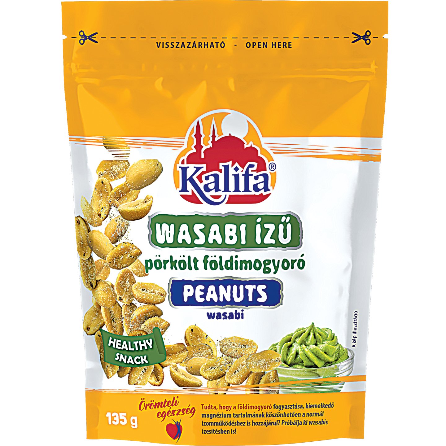 Kalifa Wasabis Földimogyoró