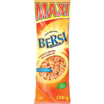 BERSI TÉLI SZALÁMI ÍZŰ EXTRUDÁLT SNACK MAXI termékképe