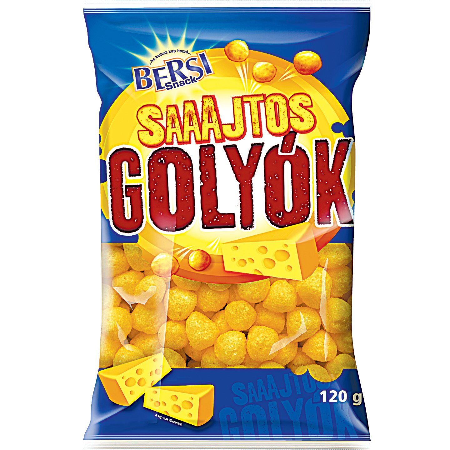 Bersi Extrudált Sajtos Golyók