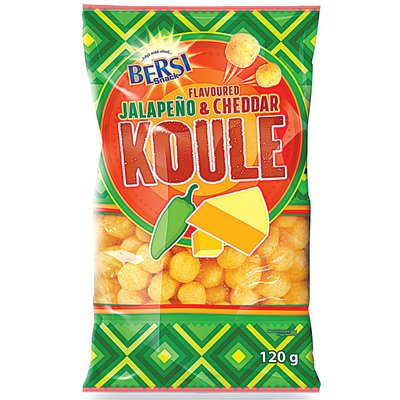 BERSI EXTRUDÁLT JALAPENO-CHEDDAR GOLYÓK termékképe