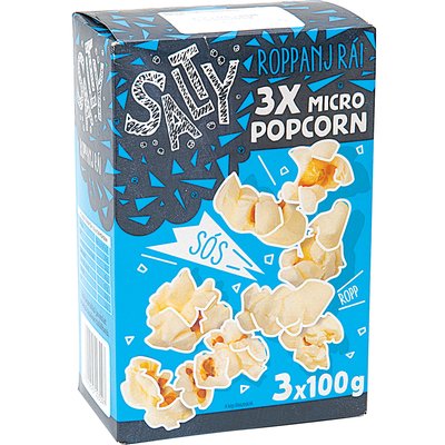SALTY SÓS MICRO POPCORN TRIOPACK termékképe