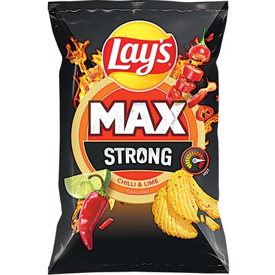 LAYS STRONG CHILI-LIME CHIPS termékképe