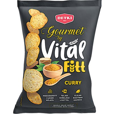 Image of DETKI VITÁL FITT GOURMET CURRY ÍZŰ KRÉKER