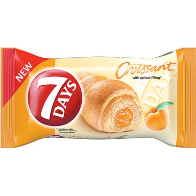 7DAYS SÁRGABARACKOS CROISSANT termékképe