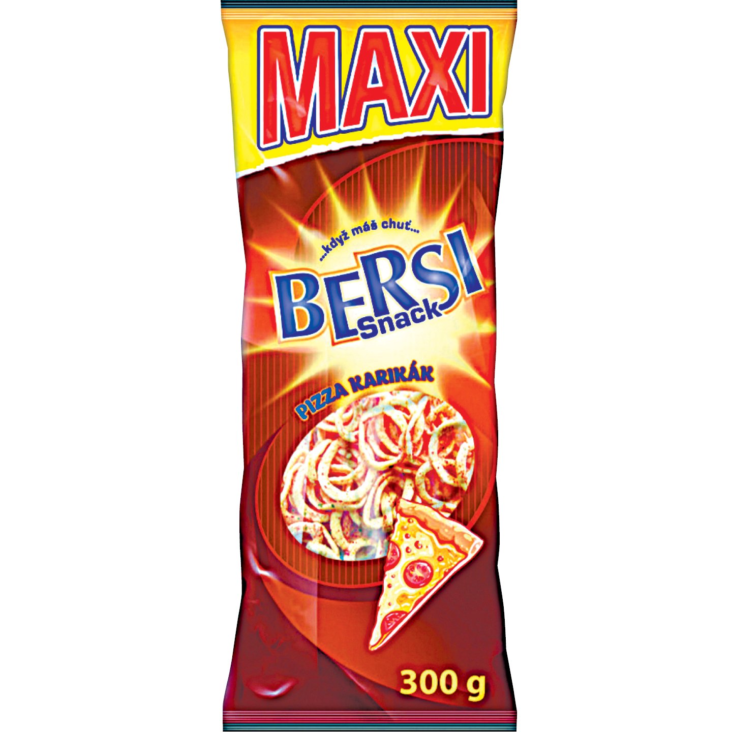Bersi Snack Maxi Pizzás Extrudált Snack Maxi