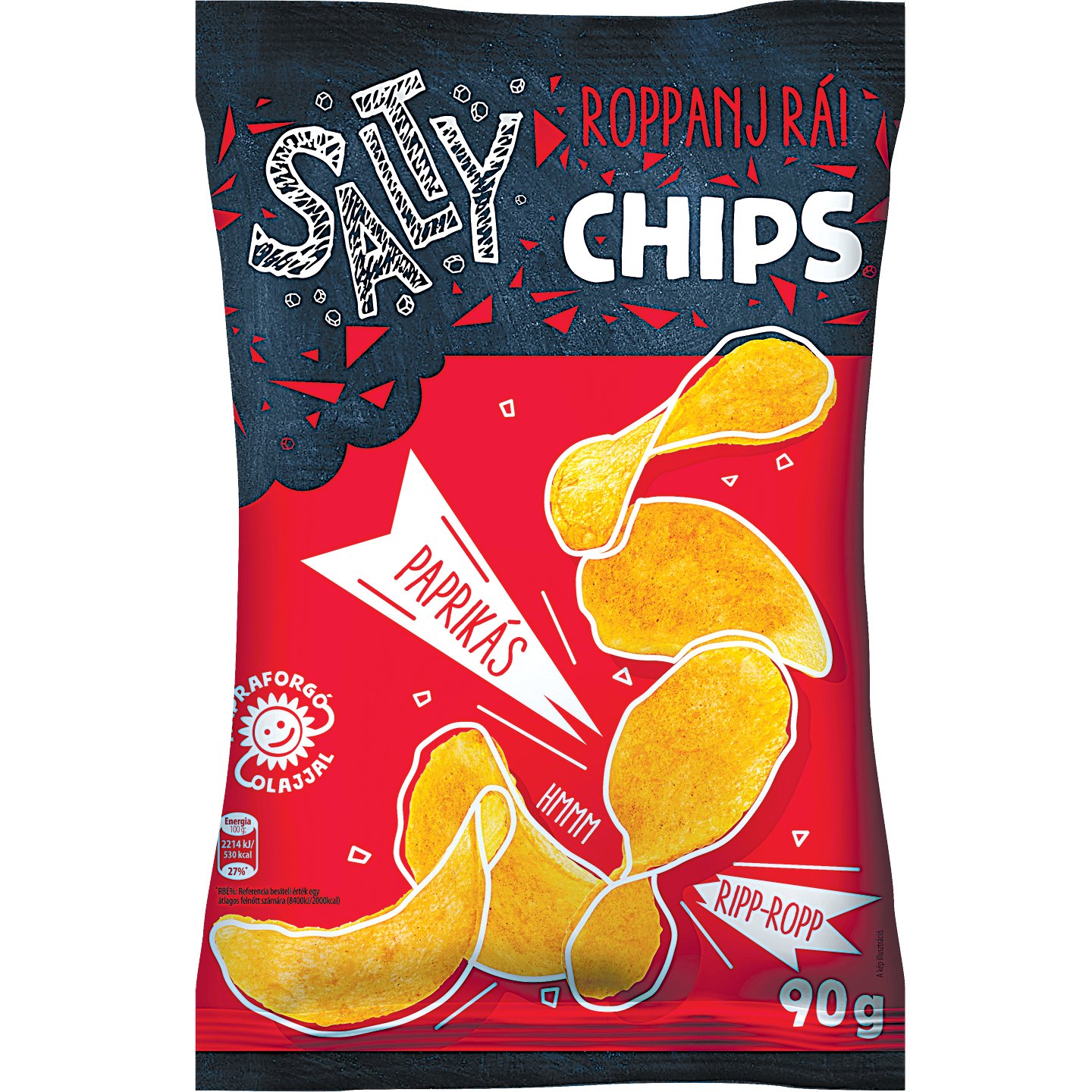 Salty Paprikás Chips