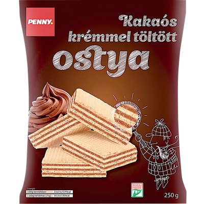 PENNY KAKAÓS TÖLTÖTT OSTYA termékképe