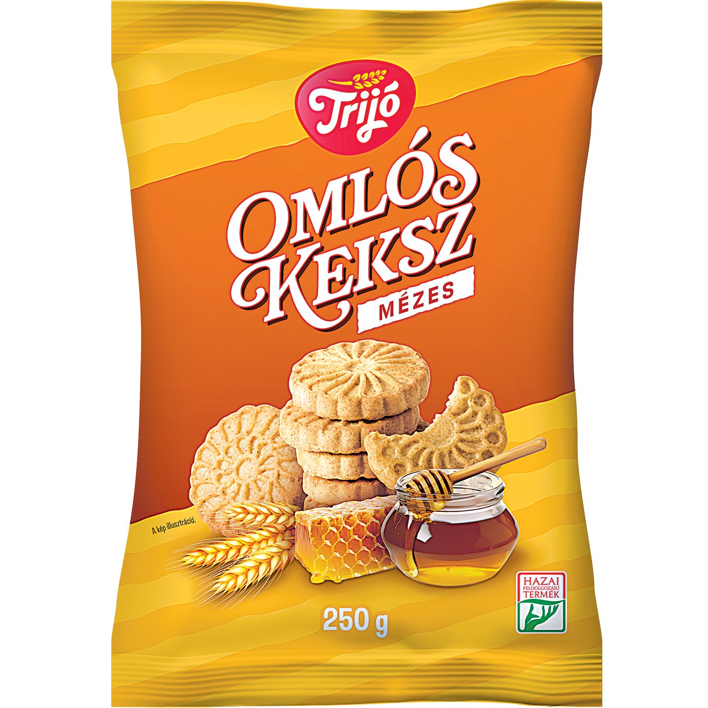 Trijó Mézes Omlós Keksz