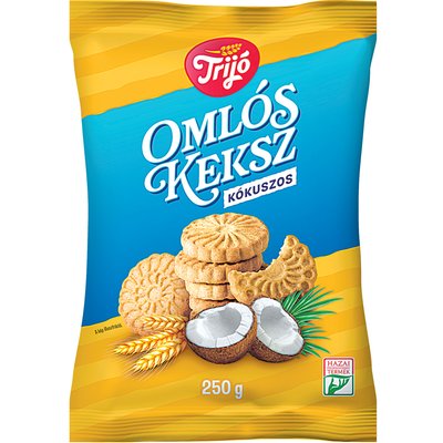 TRIJÓ KÓKUSZOS OMLÓS KEKSZ termékképe