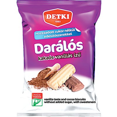 DETKI HOZZÁADOTT CUKOR NÉLKÜLI DARÁLÓS KEKSZ termékképe