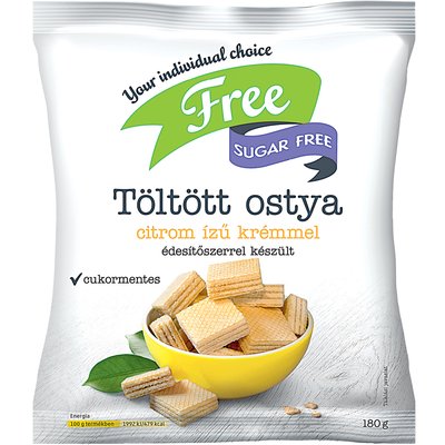 FREE CITROMOS CUKORMENTES TÖLTÖTT OSTYA termékképe