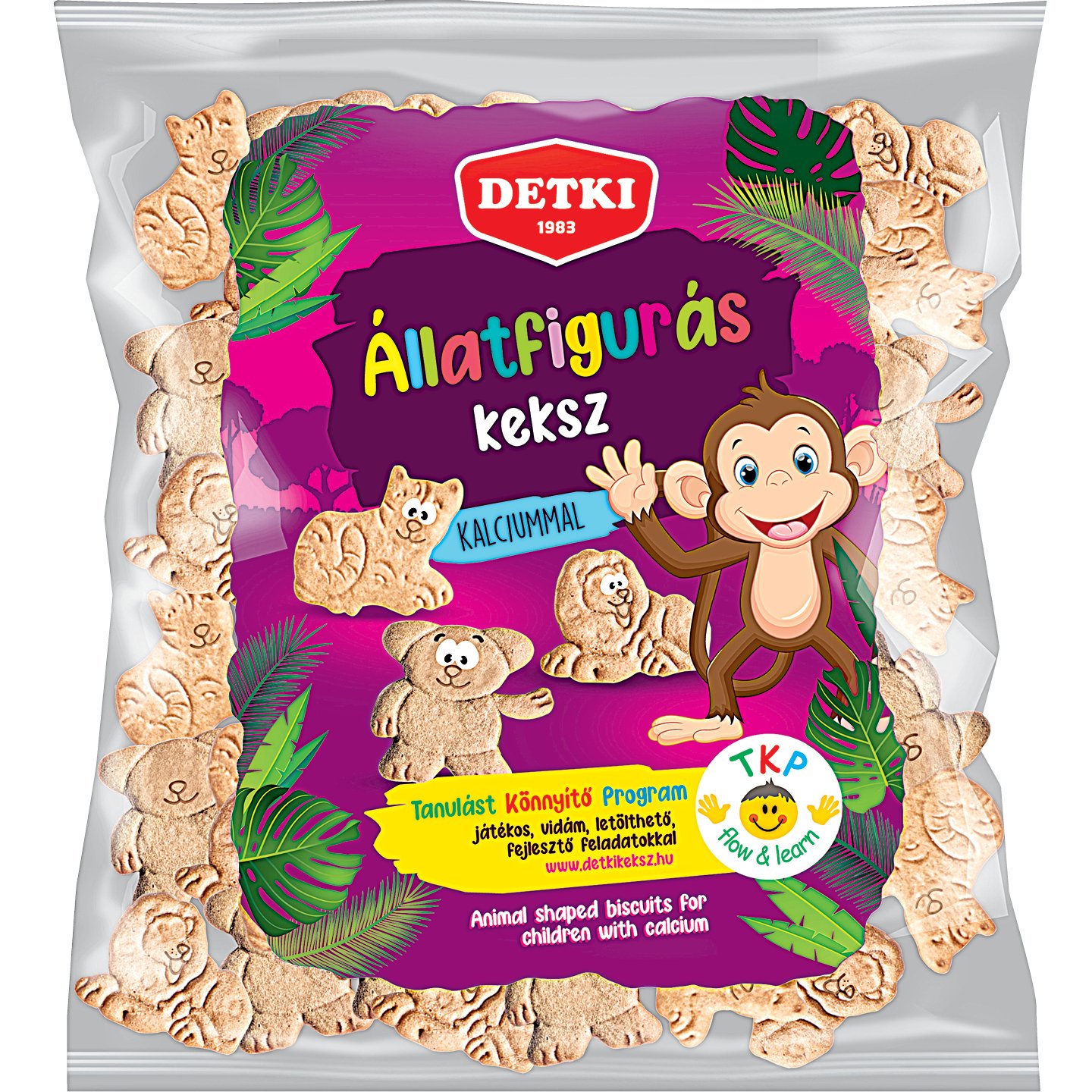 Detki állatfigurás Keksz